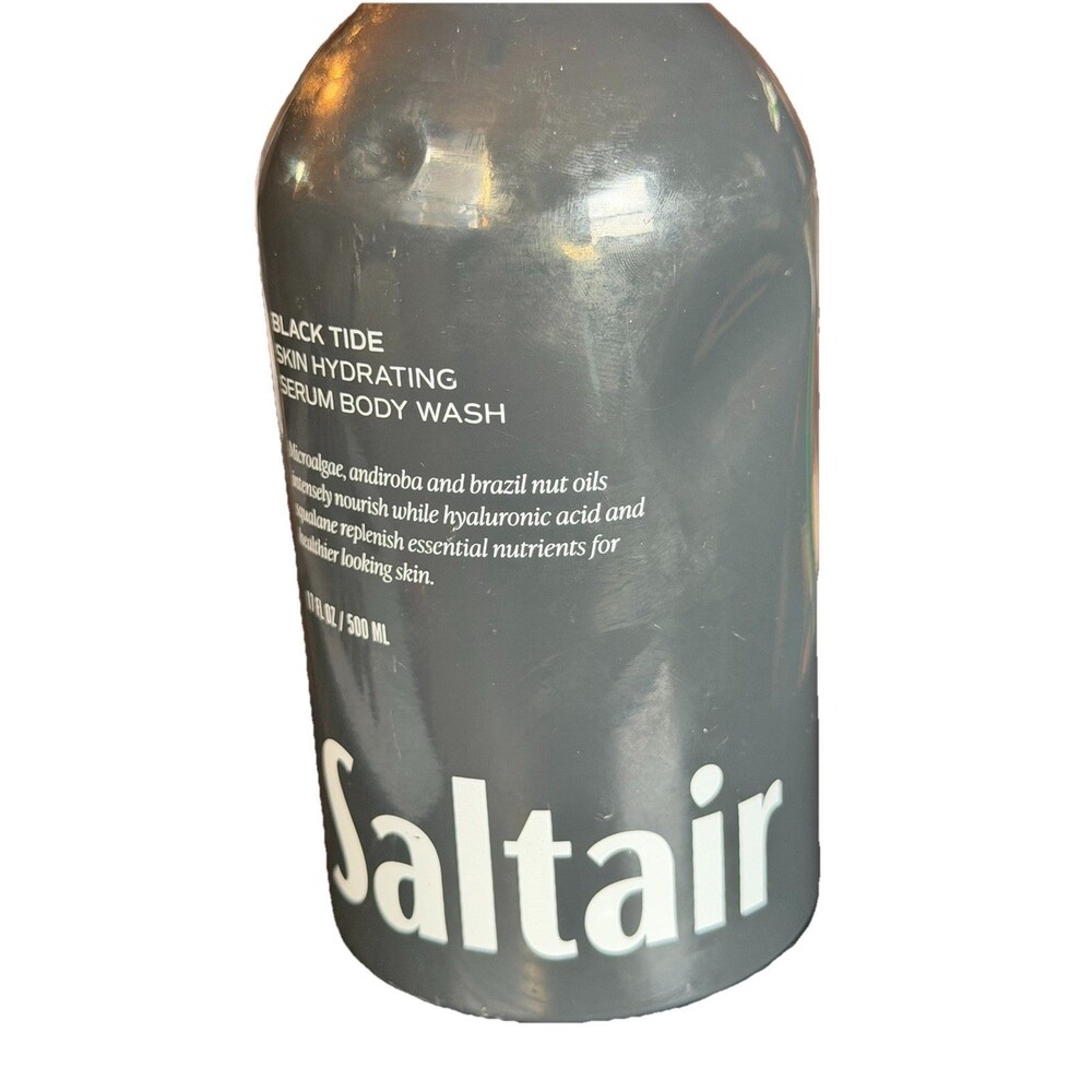 Saltair Black Tide Skin Hydrating Serum Body Wash 17 oz New - Picture 3 of 3